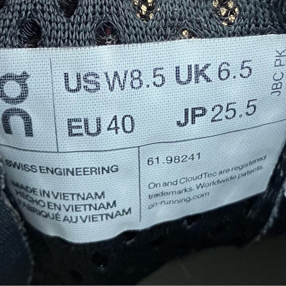 On Cloud Women’s Size 8.5 Cloudmonster White Multi Athletic Running Shoes - Picture 11 of 11